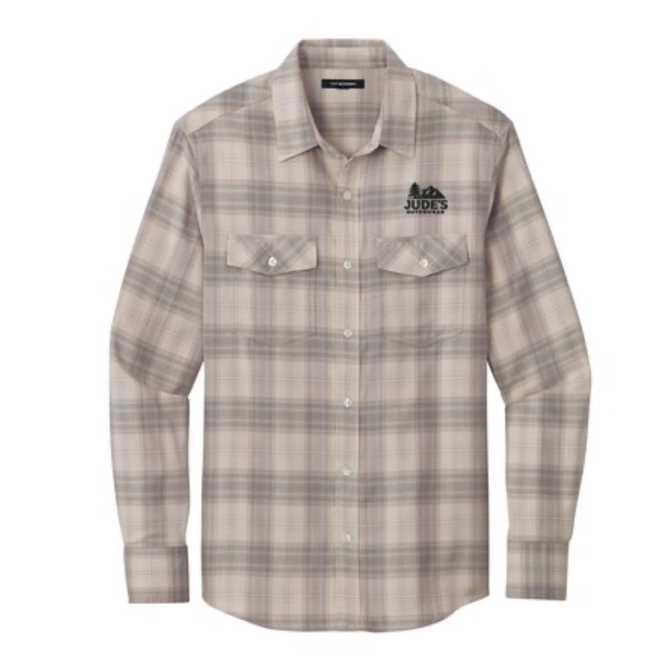 Jude’s outerwear Button down flannel shirt